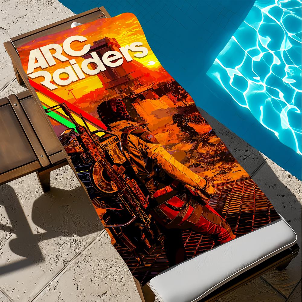 A-arc R-raiders Spiel Handtuch Strand Schnelltrocknend Weich Pool Handtücher Geschenk für Reise Fitnessstudio Dusche Camping Sport