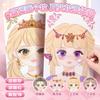 Kinderkosmetik, Spielzeuganzug, DIY-Spielzeug für Mädchen, leise Aufkleber, Prinzessinnen-Make-up-Tasche