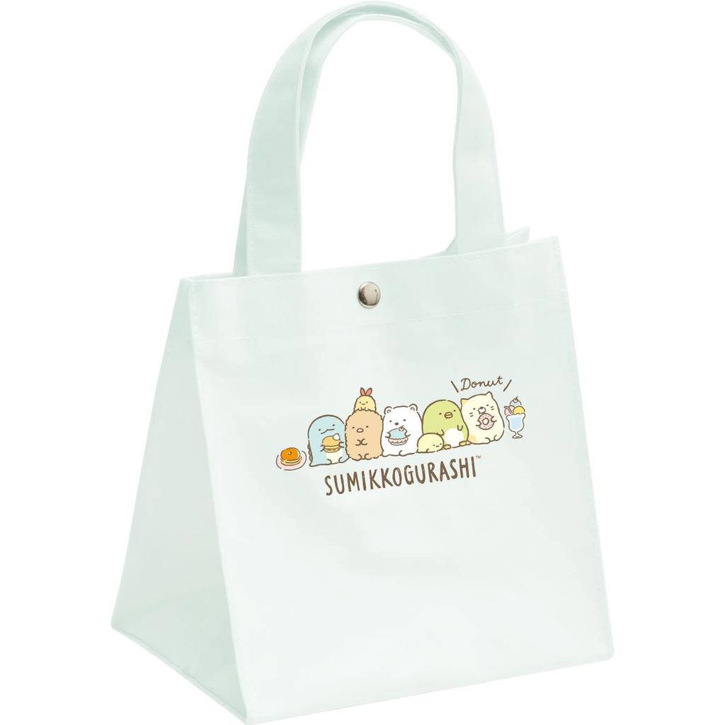 Sumikkogurashi Lunch Tote H 20cm San-X Bag, Blue, CA21802, approx.