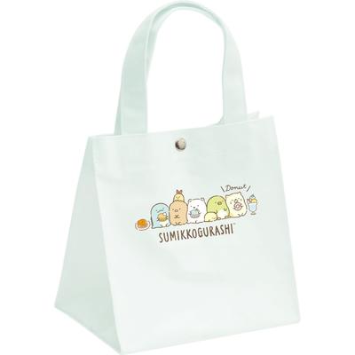 Sumikko Gurashi Lunch Tote Bag Blue CA21802 H 20cm San-X Approx.