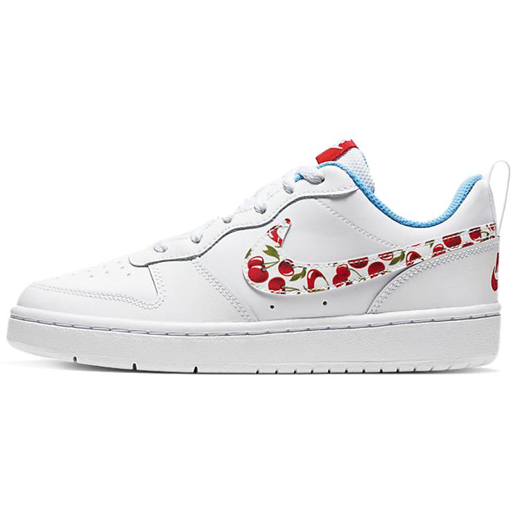

Nike Court Borough Low 2 White Cherry GS 40