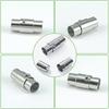 10 Pack Copper Magnetic Clasps Cord End Caps Leathers Rope End Caps for Jewelry