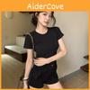 Cotton Short Sleeve T Shirt For Women With Slim Fit And Round Neck Summer Casual Style