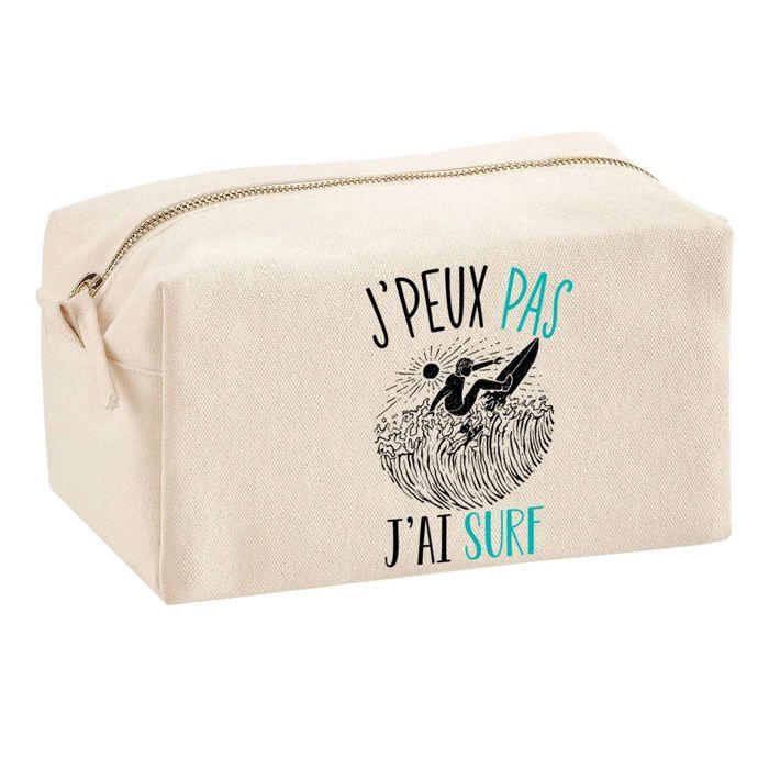 Multifunction Pouch I Can't Surf Birthday Christmas Gift Personalized Original Idea | School Pouch Office Supplies