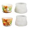 Easter Candle Cup Silicone Molds Easy Demold Dishwasher Safe For Making Candle Holder Pen Holder Flowerpot Resin Casting