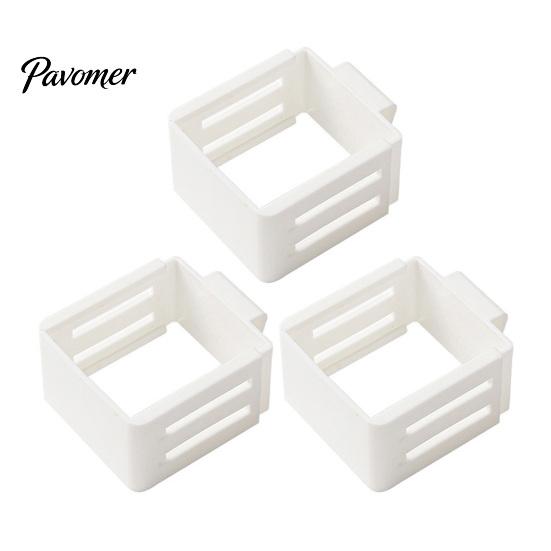 Removable Fridge Shelf Refrigerator Door Organizer, Partitioned Storage Hanging Basket, with Snap-On Sauce Packet Holder Telescopic Design,