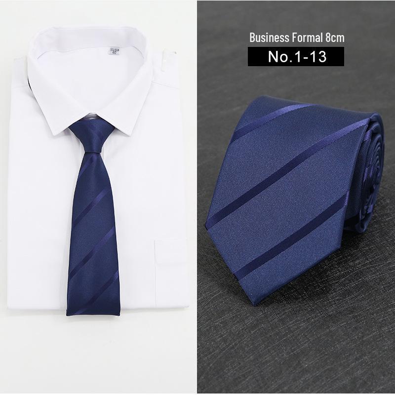 Men's Formal Business Casual Solid or Striped Tie