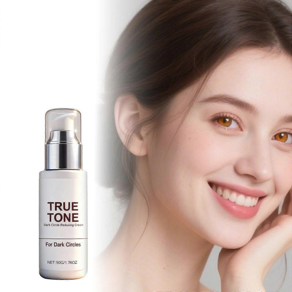 True Tone Oogcrème, Donkere Kringen, Oogherstelcrème voor Donkere Kringen, Vermindert Donkere Kringen en Zwelling, Herstelt de Oog huid, Vermindert Rimpels