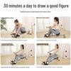 Magnetic Rowing Machine: Hydraulic, Water & Air Resistance Leg Strength Trainer for Family Fitness