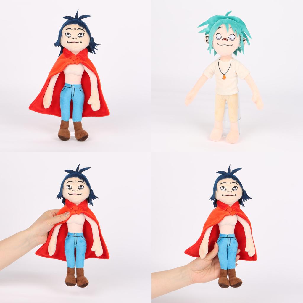 Brinquedo de Pelúcia Noodle Gorillaz Edição de Colecionador Algodão Macio Presente Para Fãs