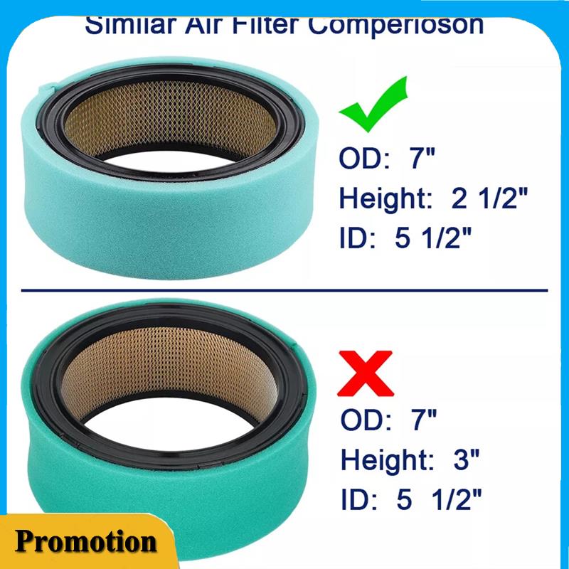 

Portable 47-083-03-S 24-083-02-S Lawnmowers Air Pre Filter For Kohler CH18-CH26, CH620-CH750, CV17-CV25