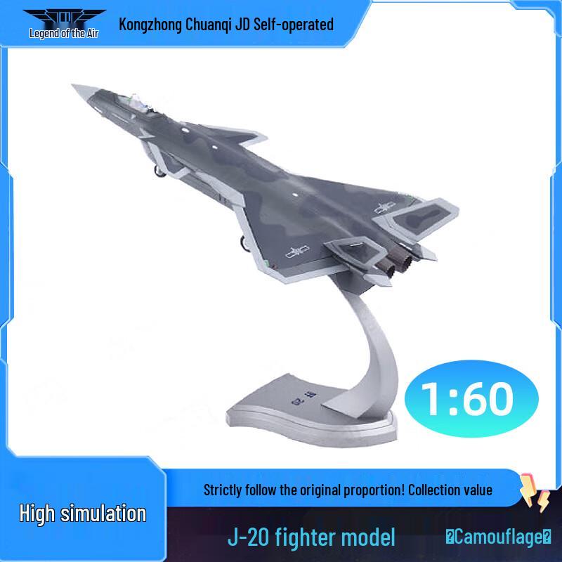 J-20 Fighter Jet Model Camouflage