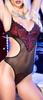 Tahama Black-Red Body - Chilirose - Bustiers, Basques and Corsets