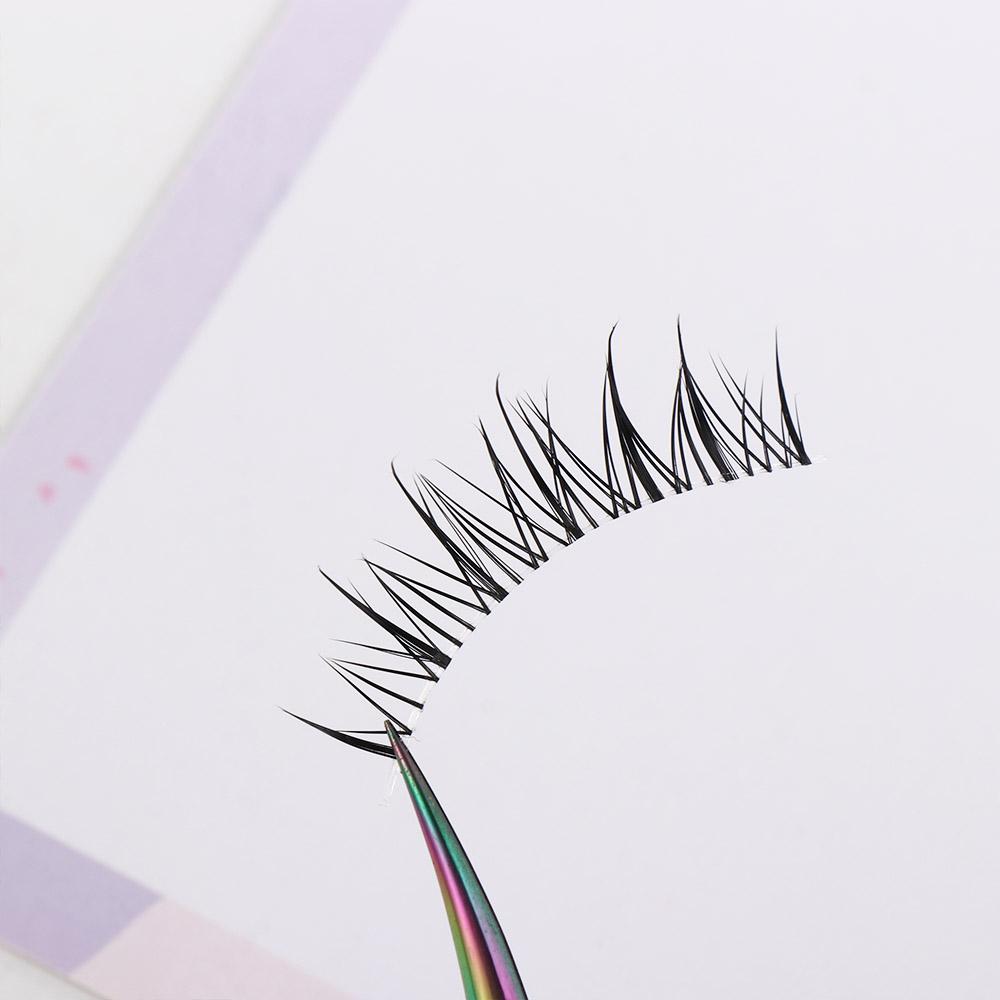 Long Lower Eyelashes Fishtail Fairy False Eyelashes Makeup Tools Manga Lashes Full Strip Eyelash