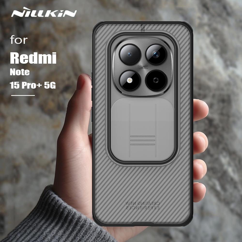 For Xiaomi Redmi Note 15 Pro Plus 5G Nillkin Case CamShield Pro Case Ultra-Thin Hard PC Slide Camera Cover Protection Lens Cases