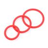 3Pcs Cock Ring Sex Toys For Men Delay Ejaculation Silicone Penis Ring Enlarge Enhance Erection Adult Supplies Remove Foreskin