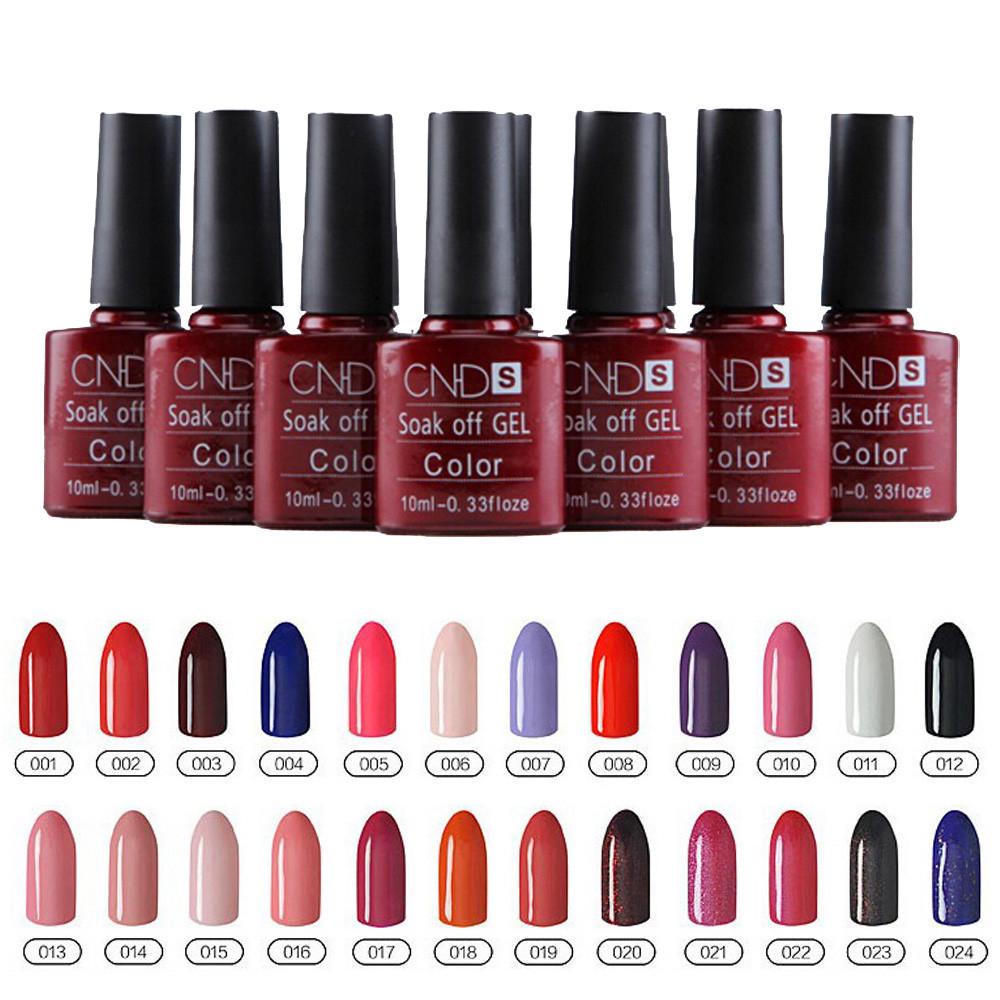 23 couleurs ongles Gel UV polonais & LED brillant 10 ML longue durée