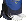 Mizuno Soccer Backpack 16L Blue X FF P3JDB001, Clean, Safe, Breathable, Navy,