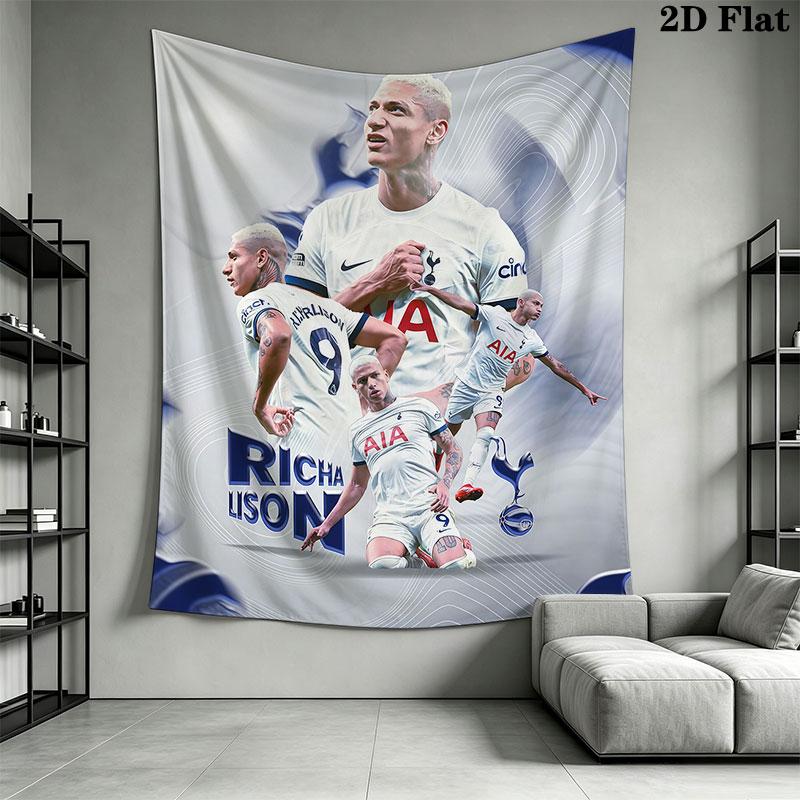 The Spurs Wall Hanging Printed Fabric Blanket Decorative Tapestries for Bedroom Living Room Home Decor