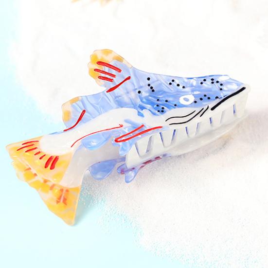 Shark Shape Hair Claw Women Thick Hair Back Head Shower Hair Clip Non-Slip Hair Accessories Hair Styling Tools