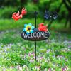 Creative Welcome Sign Housewarming Gift for Courtyard Front Door Porch