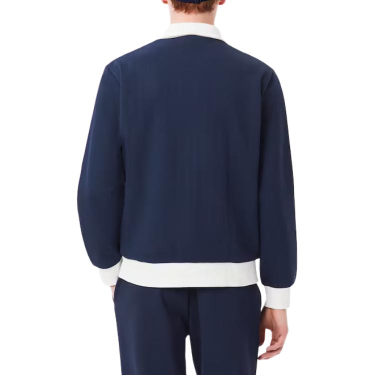 LACOSTE SS25 Jacket Men's Marine Blue/White/525 SH8941
