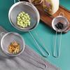 3Pcs/Set Mesh Strainer with Handle, Small Medium Large Size Sifter Metal, Stainless Steel Sieve Strainers for Kitchen