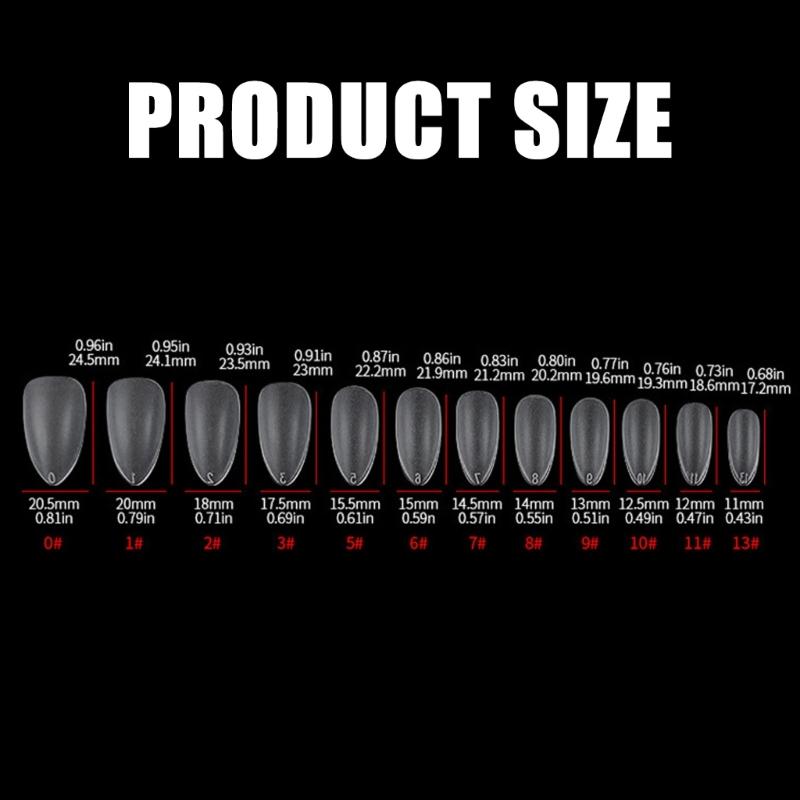 24pcs Short Almond False Nail Acrylic Artificial Nail Full Cover Stick On Nail with 3D Bows and Strawberry Designs