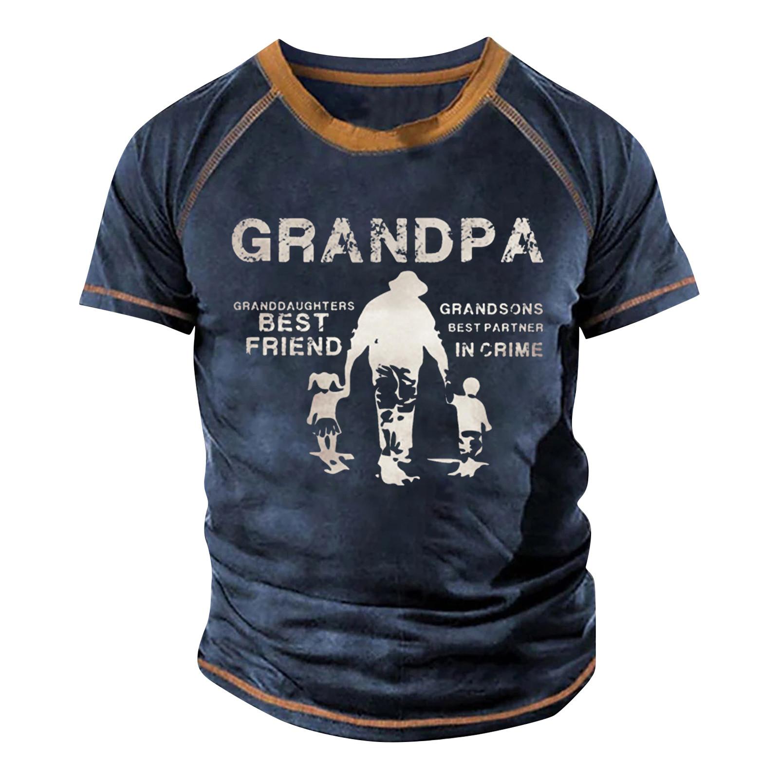 

Мужская футболка реглан в стиле ретро с коротким рукавом и круглым вырезом с буквенным принтом, топы XL синий