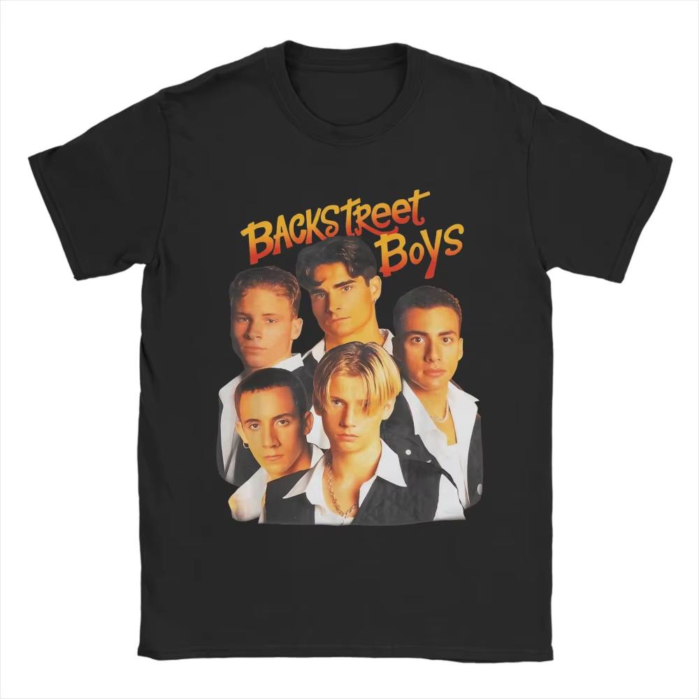 Backstreet Boys Mens TShirt We Are Got It Going On Oversized Fun TShirt Pure Cotton SpringSummer New Couple Shirt S