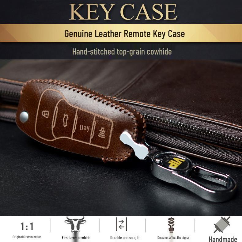 Enhanced Folding Key Fob Cover for Nissan, Geely, Dongfeng, Honda, Toyota, Peugeot