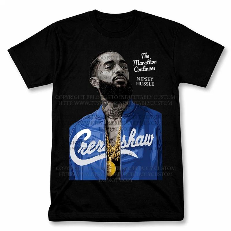 Nipsey Hussle Crenshaw Hip Hop Vintage Graphic T shirt 4XL