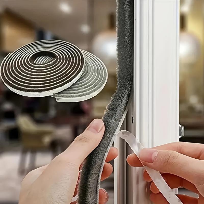 Self-Adhesive Door and Window Sealing Strip for Aluminum Alloy Windows and Wooden Doors, Waterproof/Windproof Collision Prevention Seal Strip