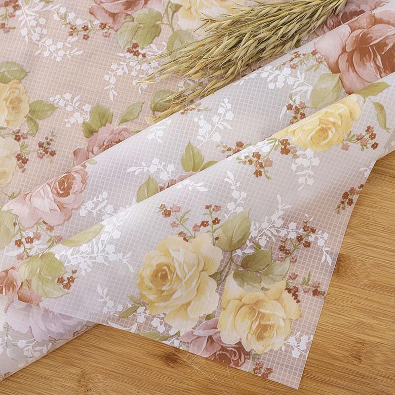 Blumengedruckte Wasserdichte Tischdecke Für Esstisch Partydekoration Wiederverwendbare Rechteckige Tischdecke Matte Pad Küche Platzset