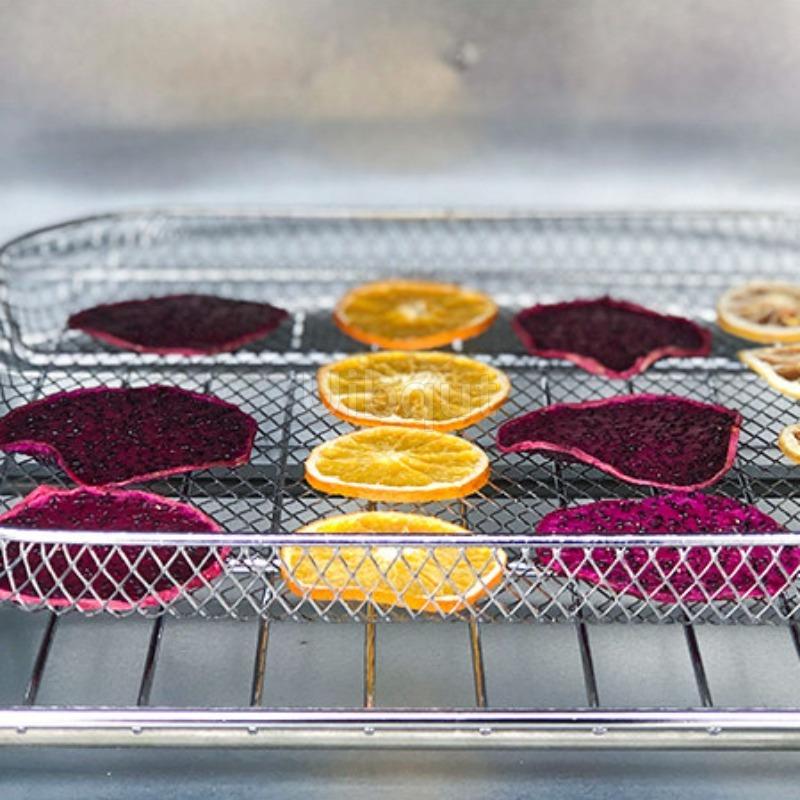 304 Stainless Steel Dried Fruit Mesh Frying Basket Mesh Suitable for Supor Midea Changdi and Joyoung Electric Ovens and Air Fry