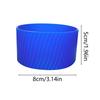 Silicone Sleeves For Bottles Reusable Coffee Sleeve Heat-resistant Hot Cup Sleeve Mug Protector Silicone Tumblers For Glass