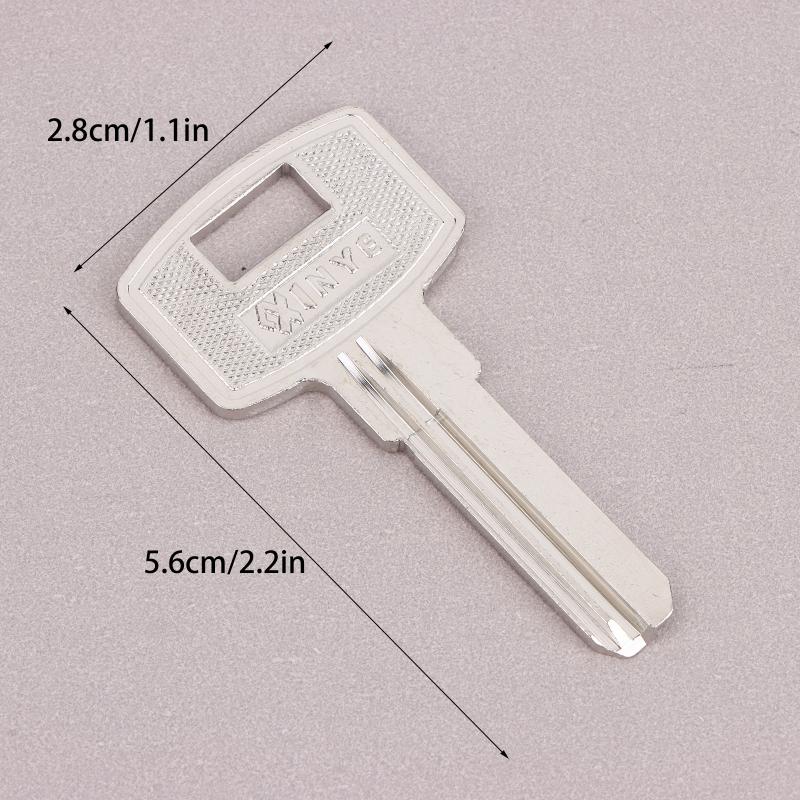 10 Unidades/Lote Llave en Blanco de Uso Común Fav1D Baili Doble Ranura Llave en Blanco Material de Llave/Llave en Blanco