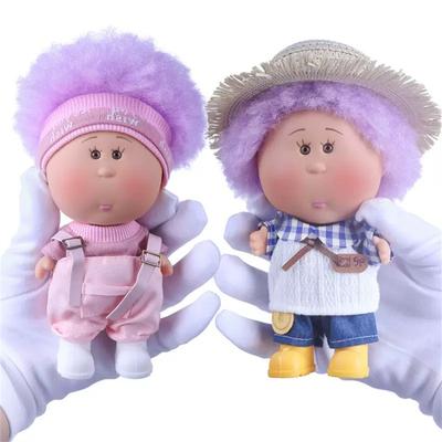 Neueste 18cm Bohnenauge Niedliche Vinylpuppe Für Kinder DIY Begleitpuppe Für Kinder Gutes Geschenk Schöne Dekoration Sichere Anwendung Für Kinder