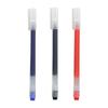 10Pcs/Pack Examation Gel Pen 3 Colors Optional Anti-Slip Silicone Pen Grip 0.5mm Needle Nib Writing Graffiti Pen Set