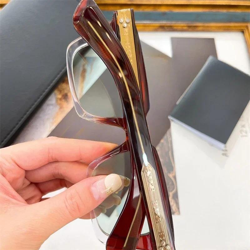 Men Sunglasses Retro Acetate Square Sun Glasses for Man and Women Japan Handcrated Sunglasses Male