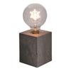 Square Snowflake Light with Cement Effect Base