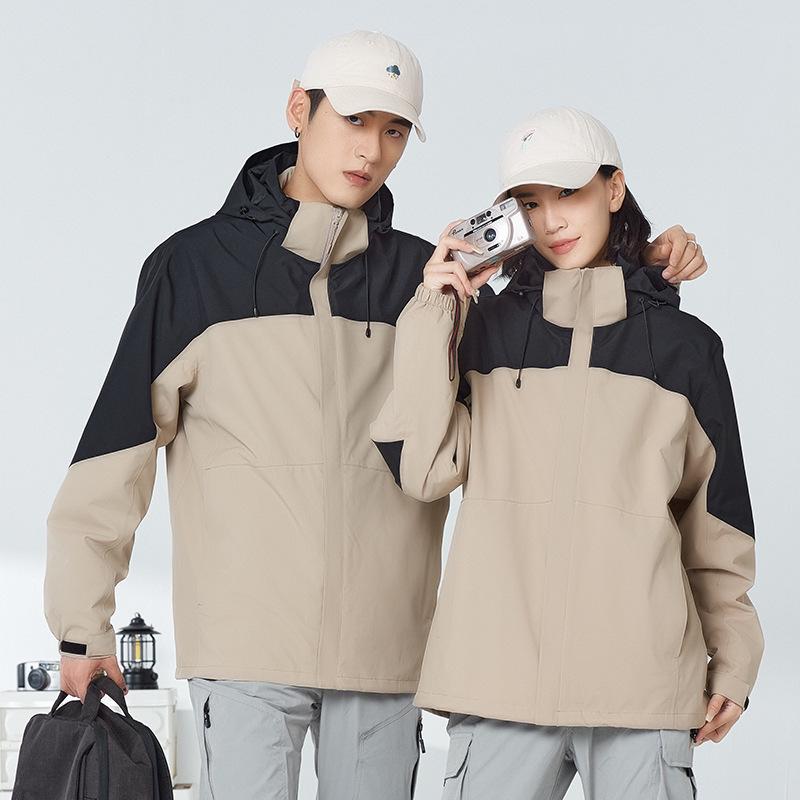 Men’s and Women’s Waterproof Three-in-One Outdoor Jackets: Autumn/Winter Collection