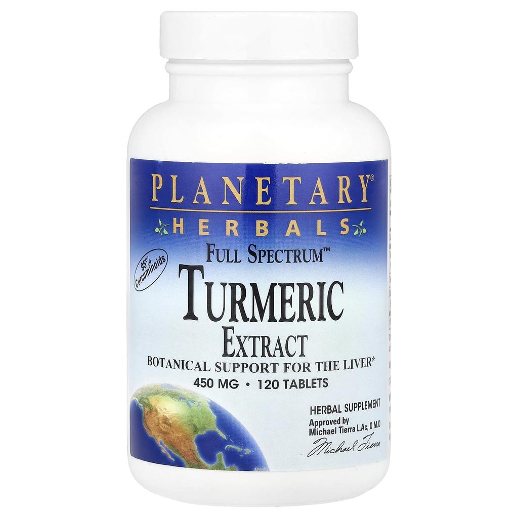 Full Spectrum™ Turmeric Extract, 450Mg, 120 Tablets