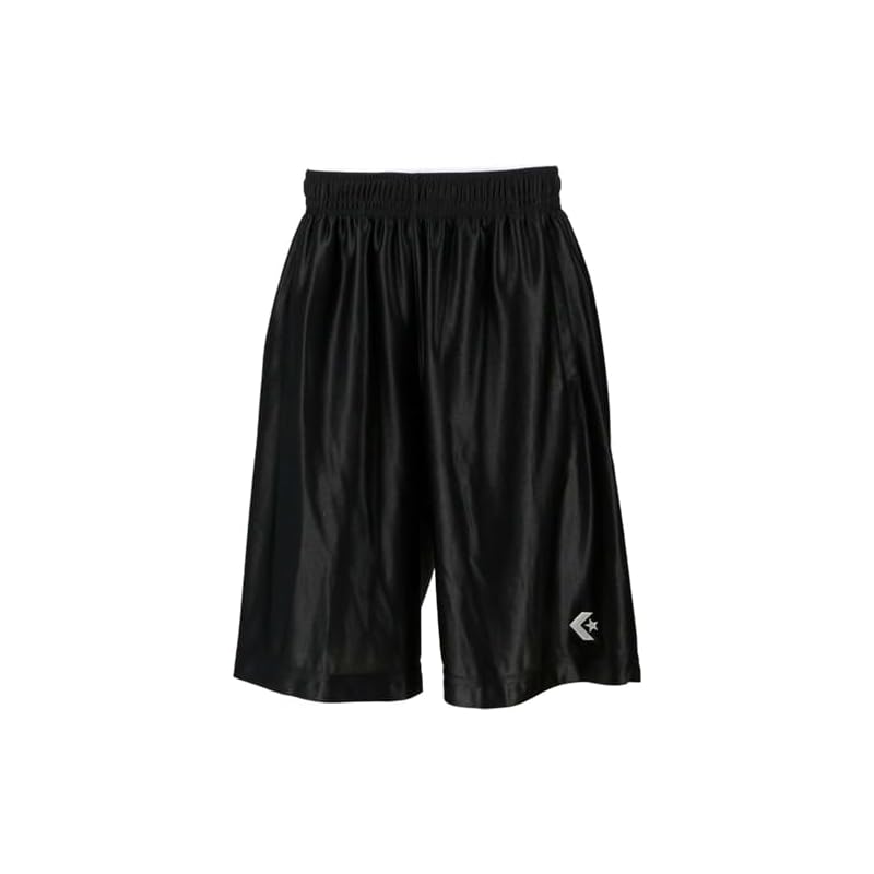 [CONVERSE] Basketball Practice Pants with Pockets, Sweat-wicking, Quick-drying, CB291830, Men's, Black, Japan Size L (Equivalent To Japanese Size L)