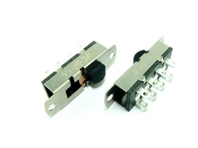 On-Off-On Slide Switch, Screw-On