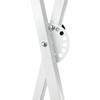 Detachable Double X-Type Keyboard Stand with White Finish