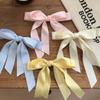 Ballet Bowknot Hair Clip Satin Braiding Hair Tool Kawaii Spring Barrettes  Women Girls