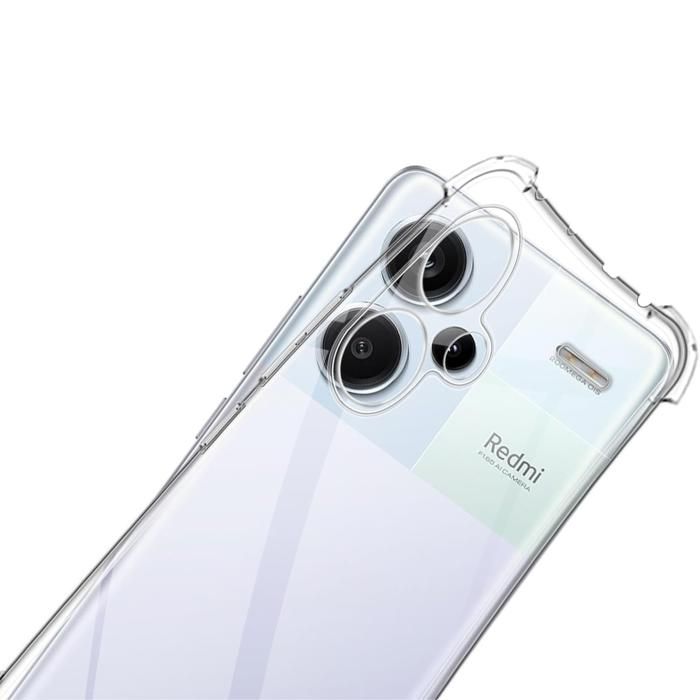 Case - Phonillico® - Xiaomi Redmi Note 13 PRO PLUS 5G - Soft - Transparent - Shockproof