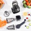 Feliator Manual Rotary Grater LYCENXI, 3 In 1, 3 Interchangeable Blades, for Cheese, Vegetables, Fruits Kitchen Shredder