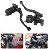 Black Aluminum Alloy Handlebar Clutch Lever for Pit Bike Dirt Bike Motorcycle ATV - Brake & Clutch Lever Cable Front Bra